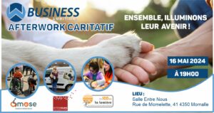 16 mai : Afterwork caritatif par le WBusiness Hesbaye Ambitions
